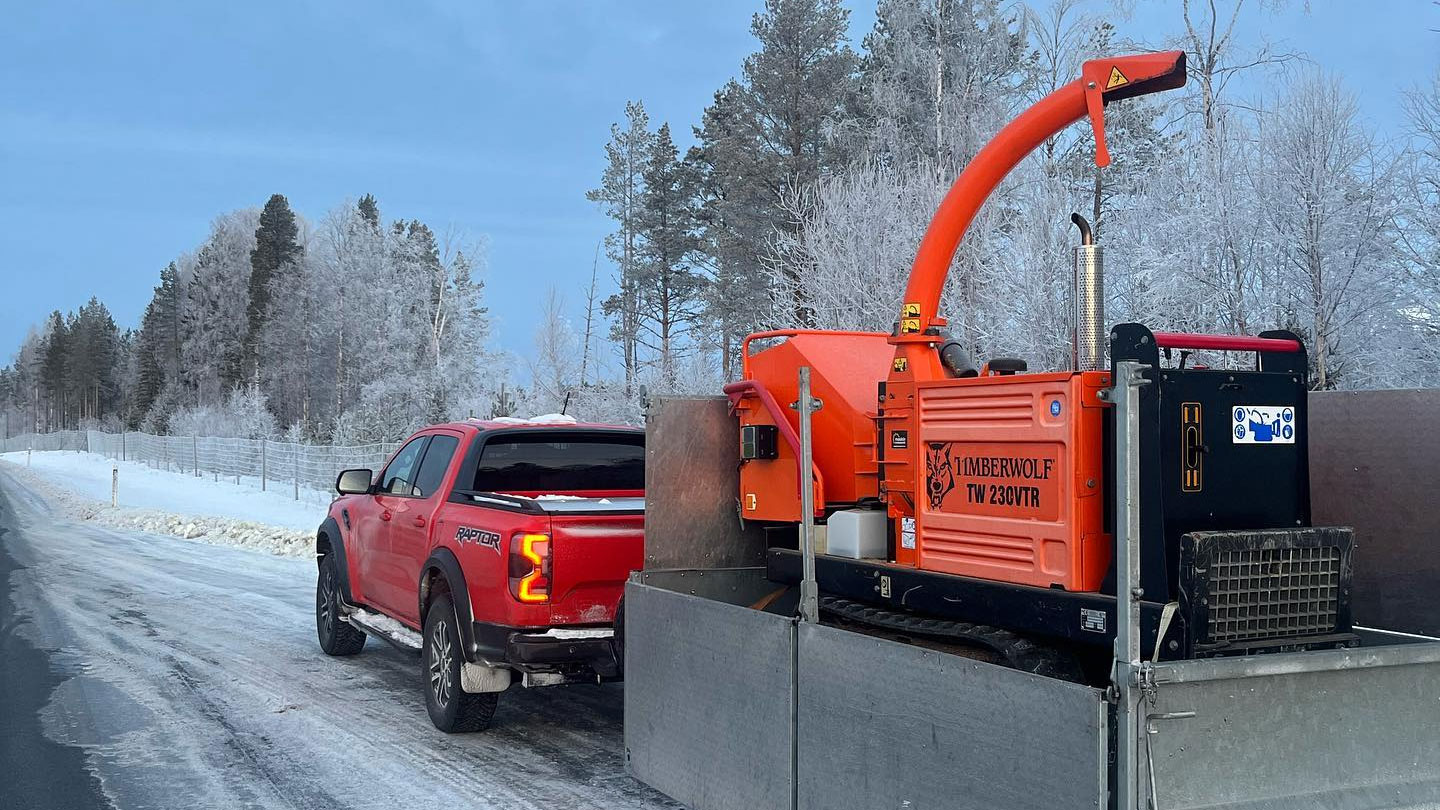 Utleie av flishugger